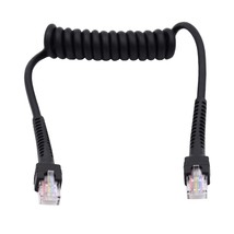 Stretch Coiled RJ45 Cat6 8P8C UTP Male to Male Cable LAN Ethernet Networ... - £18.50 GBP