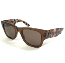 Ray-Ban Sunglasses RB0840-S MEGA WAYFARER 6636/93 Brown Tortoise w/ Brow... - £116.37 GBP