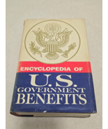 1967 Vintage Encyclopedia Of U.S. Government Benefits Book William Wise DJ HC - $19.79