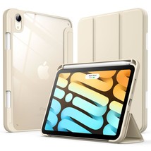 JETech Case for iPad Mini 6 (8.3-Inch 2021 Model) with Pencil Holder, Clear Tran - £20.45 GBP