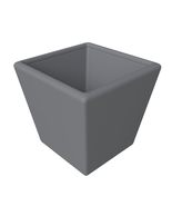LeisureMod Blossom Mid-Century Modern Fiberstone and Clay Planter - Tape... - $69.69 CAD