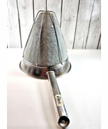 Bouillon Strainer 10” Extra Fine Mesh Reinforced Stainless Steel - $40.73 CAD
