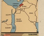 Lebanon Desert Storm Trading Card 1991  #33 - £1.56 GBP