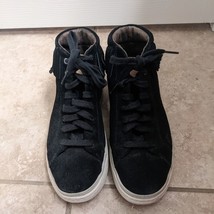 UGG Cali Fringe High Top Black Suede Sneaker Size 7.5 1020137 - $29.69