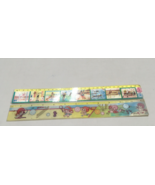 Vintage lenticular childrens measurement rulers sports holographic  picture - $24.70
