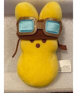 6" Yellow Peeps Aviator Bunny Plush *Pre-Owned/No Tag* i2 - $11.99