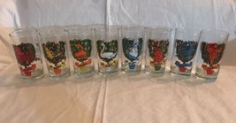 Vintage 8 of 12 DAYS of Christmas Glasses Indiana Glass TUMBLERS - 3-11 ... - $59.99