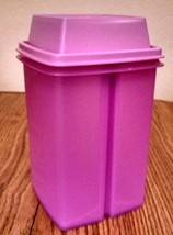 NEW Tupperware 8C Large PICK A DELI Purple Daisy Pink 2L Strainer lifter Pickles - $25.94