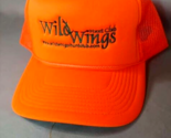 Wild Wings Hunt Club NJ Orange Baseball Hat Cap Mesh Back One Size Adjus... - £10.14 GBP