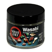 Sushi Chef Natural Wasabi (Powdered Horseradish), 1 Ounce Glass Jar - $129.61 MXN