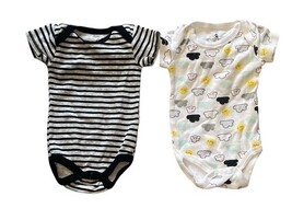 Baby Clothes Lot 6 Pc 0-3M Burt’s Bees Snugabye Organic Sleeper One Piece image 7