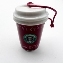 Starbucks 2005 Christmas Holiday  Ornament Only Happens Once a Year Red - $9.99