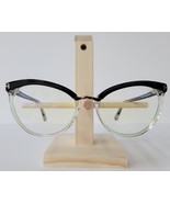 Tom Ford TF-5551 Eyeglasses Cat Eye Crystal Black 005 Authentic New - $210.95