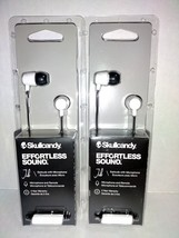 Skullcandy Effortless Sound Jib Earbuds White Earphones Wired With MIC L... - $11.40