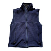 Vintage Patagonia Synchilla Gilet Hommes Bleu Foncé Fabriqué En Canada Taille L - $34.64