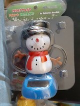 SNOWMAN winter christmas /holiday Dancer Sunny Jiggler new in package - £2.33 GBP