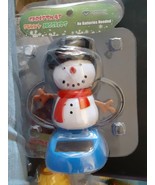 SNOWMAN winter christmas /holiday Dancer Sunny Jiggler new in package - £2.33 GBP
