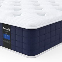Bed In A Box, Twin Mattress, Coolvie 10 Inch Twin Size Hybrid Mattress, - £204.39 GBP