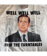 The Office Michael Scott Well How The Turntables T-Shirt Size Medium New - $18.49 CAD