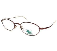 Vintage Lacoste Petite Eyeglasses Frames LD 8300 E073 Matte Burgundy 48-... - $74.59