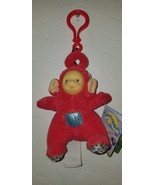 Official Vintage 1998 &quot;LAA LAA&quot; Teletubbies Key Chain-Change Purse Plush... - £19.69 GBP