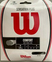 Wilson - WR830020116 - Sensation Plus Tennis String Set - Black - £14.97 GBP