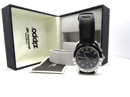 Mitsubishi Lancer Evolution Zippo Watch Wristwatch running Mint - £242.37 GBP