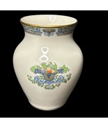 Vintage Lenox Autumn 8&quot; Large Porcelain Vase 24k Gold Retired Floral Mad... - $73.87