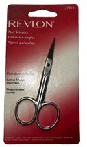 1- REVLON Nail Scissors FINE CURVED BLADES #37810 (New/Sealed) See All P... - $15.83