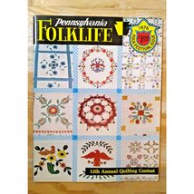 Pennsylvania Folklife Magazine Folk Festival 1976 12th Annual Quilting C... - $6.95