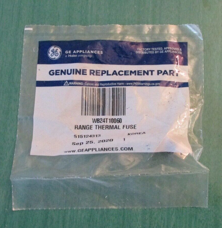 Primary image for GE OVEN / RANGE - THERMAL FUSE / HI LIMIT SWITCH - WB24T10060 - NIP!