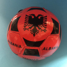 new small albania national socer football ball-albania team-souvenir-eag... - $15.84