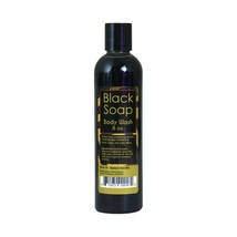 New Liquid Black Soap Body Wash (8 oz) - £7.91 GBP