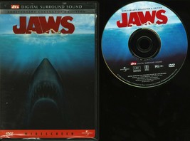 Jaws Dts 25TH Anniversary Collector&#39;s Edition Dvd - £3.89 GBP