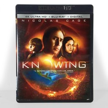 Knowing (Ultra HD, 2009, Widescreen, *No Blu-ray)   Nicolas Cage   Rose Byrne - £7.49 GBP