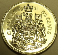 Proof-Like Canada 1971 50 Cents~Free Shipping - £5.31 GBP