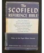 The Scofield Reference Bible Oxford University Press 1945   Christian wi... - $37.40