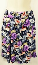 Max-Max Women&#39;s Pleated Knee Length Skirt Floral No Size Tag - €8,98 EUR
