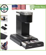 Sleek Single Serve Coffee Pod Organizer with 2 Drawers - Easy Maintenanc... - $774.08 MXN