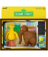 Sesame Street - Big Bird/Mr. Snuffleupagus 2-pk ReAction Figures by Super 7 - $48.46