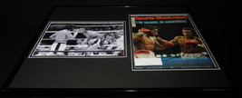 Sugar Ray Leonard Signed Framed 1980 Sports Illustrated Cover + Photo Set - £116.28 GBP