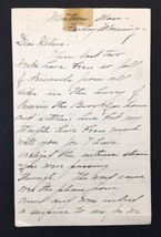 1924 Horace Swetland Condolence Letter to His Daughter Velma Handwritten... - $14.00