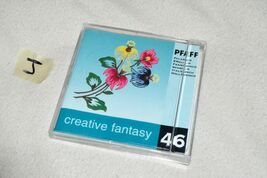Pfaff #46 PLANTS-FLORAL Emb Card Creative Fantasy 7570 7560 2140 2170 RA... - $29.70