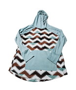 LuLaRoe Womens Pullover Hoodie Multi-Color Size Large Polyester Blend Lo... - $18.05