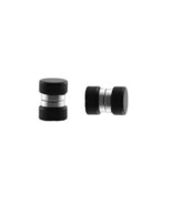 Magnetic Flesh Tunnel Plug Illusion Steel Earrings Men Unisex No Piercin... - €8,51 EUR