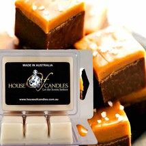 Chocolate Caramel Fudge Eco Soy Candle Wax Melts Clams Hand Poured Vegan - £11.17 GBP+
