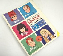 Mattel Barbie and Ken Fashions Booklet Book 2 w Skipper Midge Allan 1963 Color - £5.14 GBP