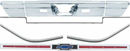 1966 Chevrolet Impala 3 Piece Bumper Trunk Quarter Molding and Trunk Emblem - $1,873.58