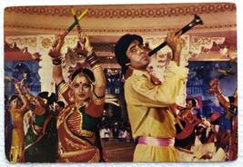 Bollywood Actor Amitabh Bachchan Rekha Rare Old Original Post card Postcard - £47.25 GBP