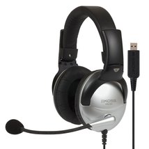 Koss Multimedia Stereo Headphone with USB Plug (SB45 USB),Red - £36.33 GBP